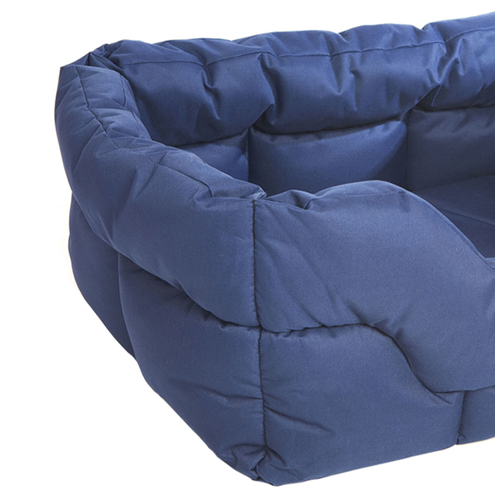 P&L Large Blue Heavy Duty Dog Bed Image 2