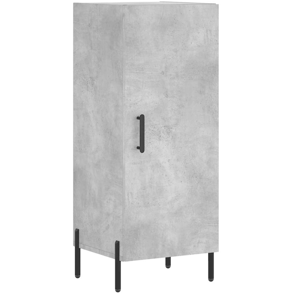 vidaXL 2 Door Concrete Grey Highboard Image 5