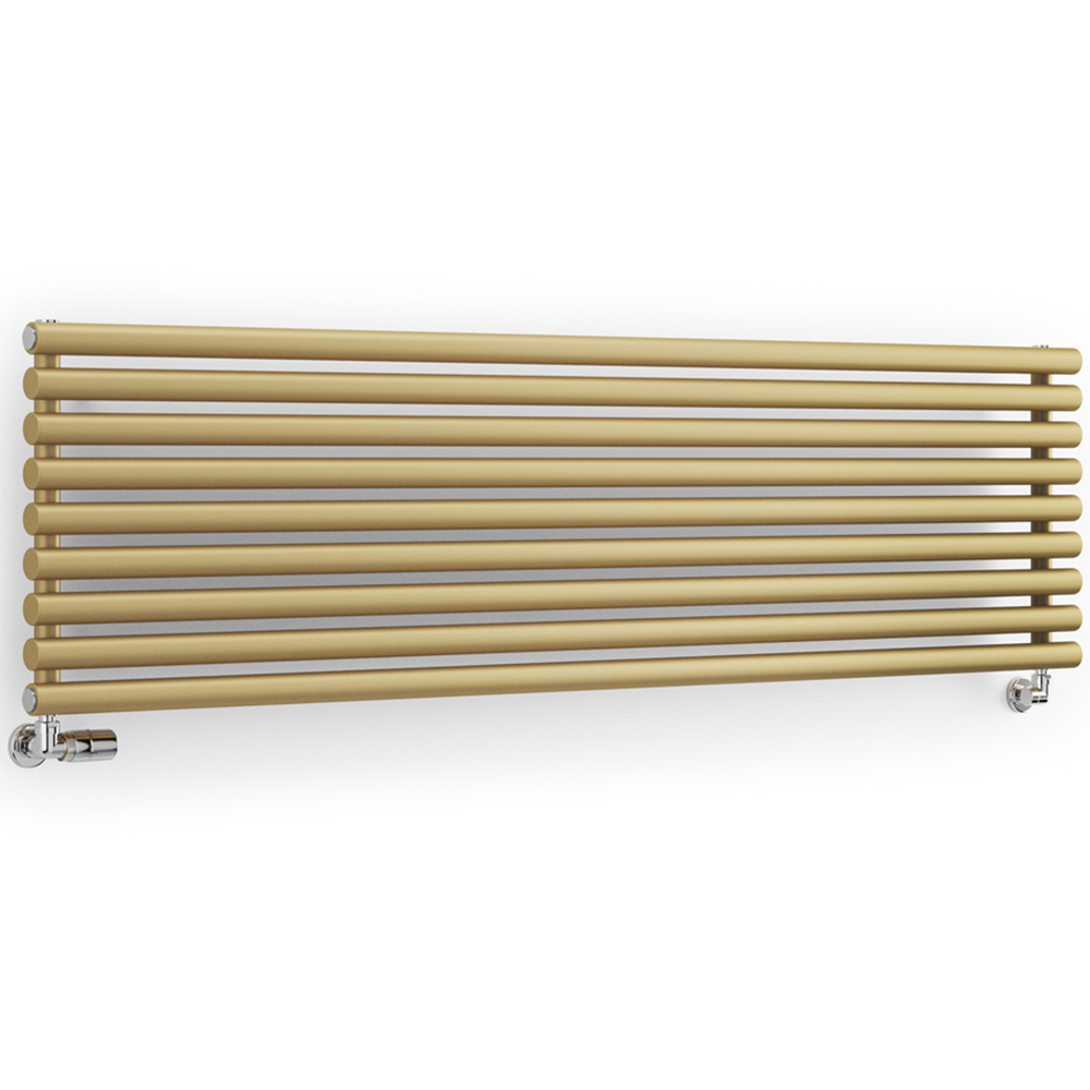 Terma Rolo Room 3516 BTU Brass Radiator 1800 x 480mm Image 4