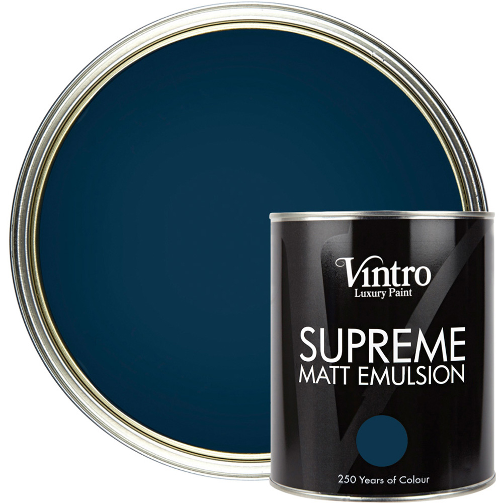 Vintro Paint Nightfall Matt Emulsion Interior Paint 1L Image 1