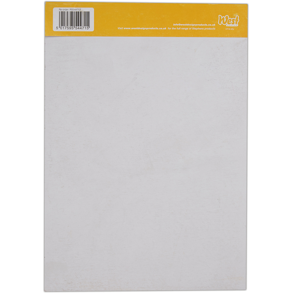 Stephens A4 White Sketch Pad 30 Sheets 100gsm Image 3