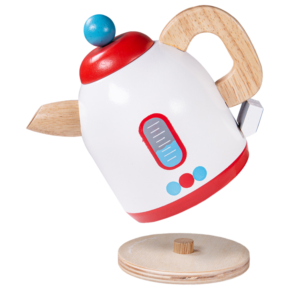 Bigjigs Toys Wooden Kettle 16.5 x 15 x 10cm Wilko