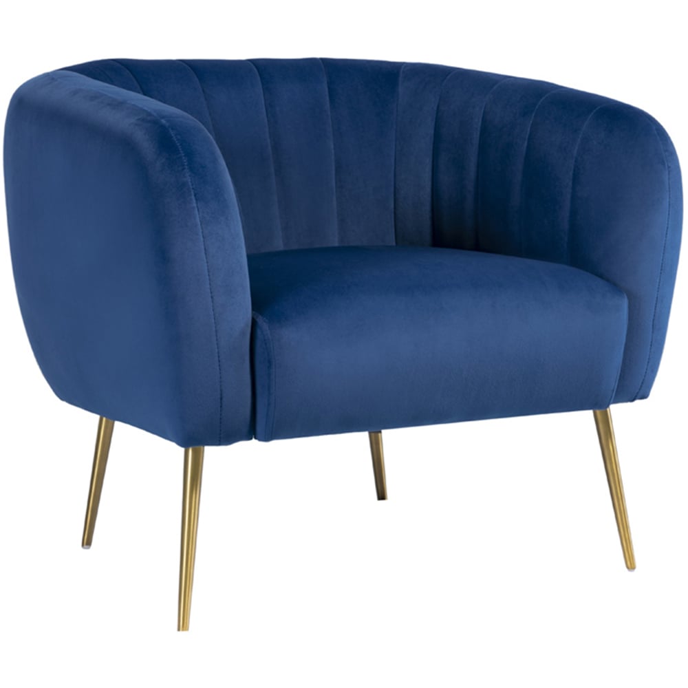 Artemis Home Matilda Blue Accent Chair Image 2