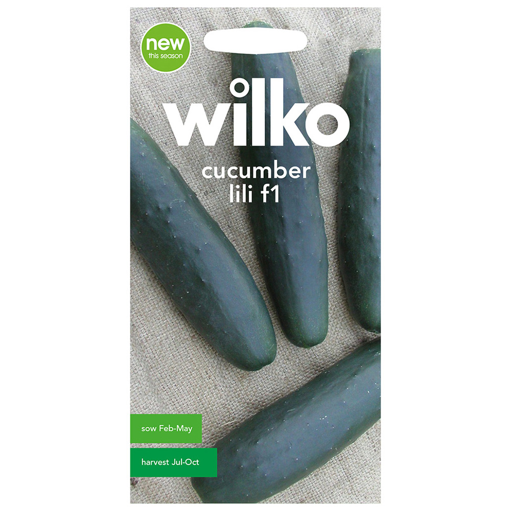 Wilko Cucumber Lili F1 Seeds Image 2