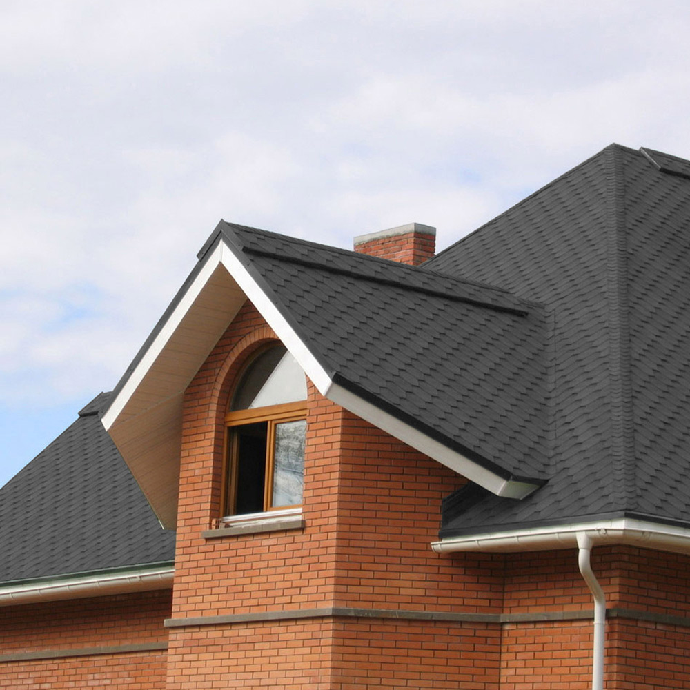 Living And Home Grey Self-Adhesive Asphalt Shingles Bitumen Roofing 330 x 1000cm Image 4