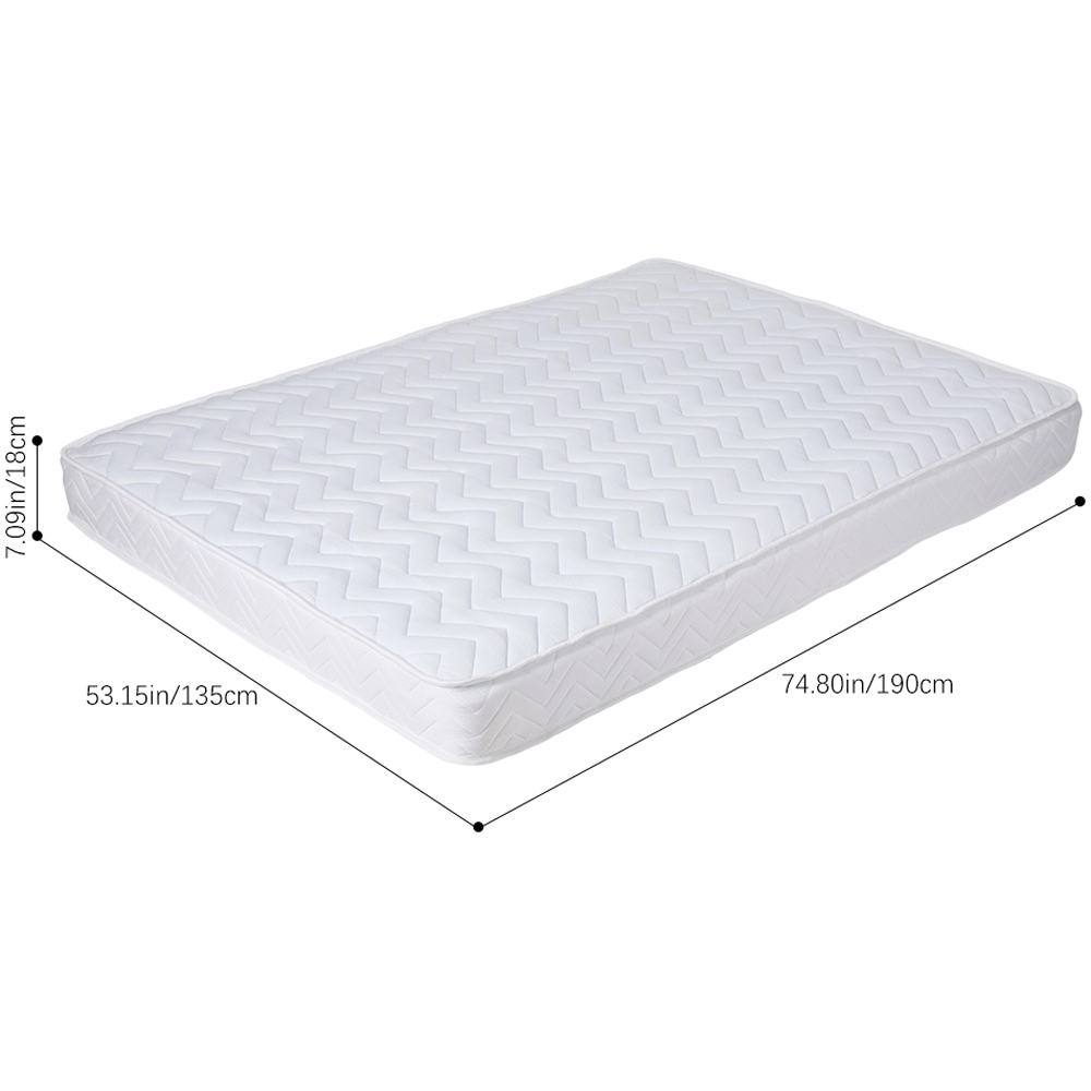 Living and Home Double Cooling Gel Memory Foam Mattress with Spring Support Image 8