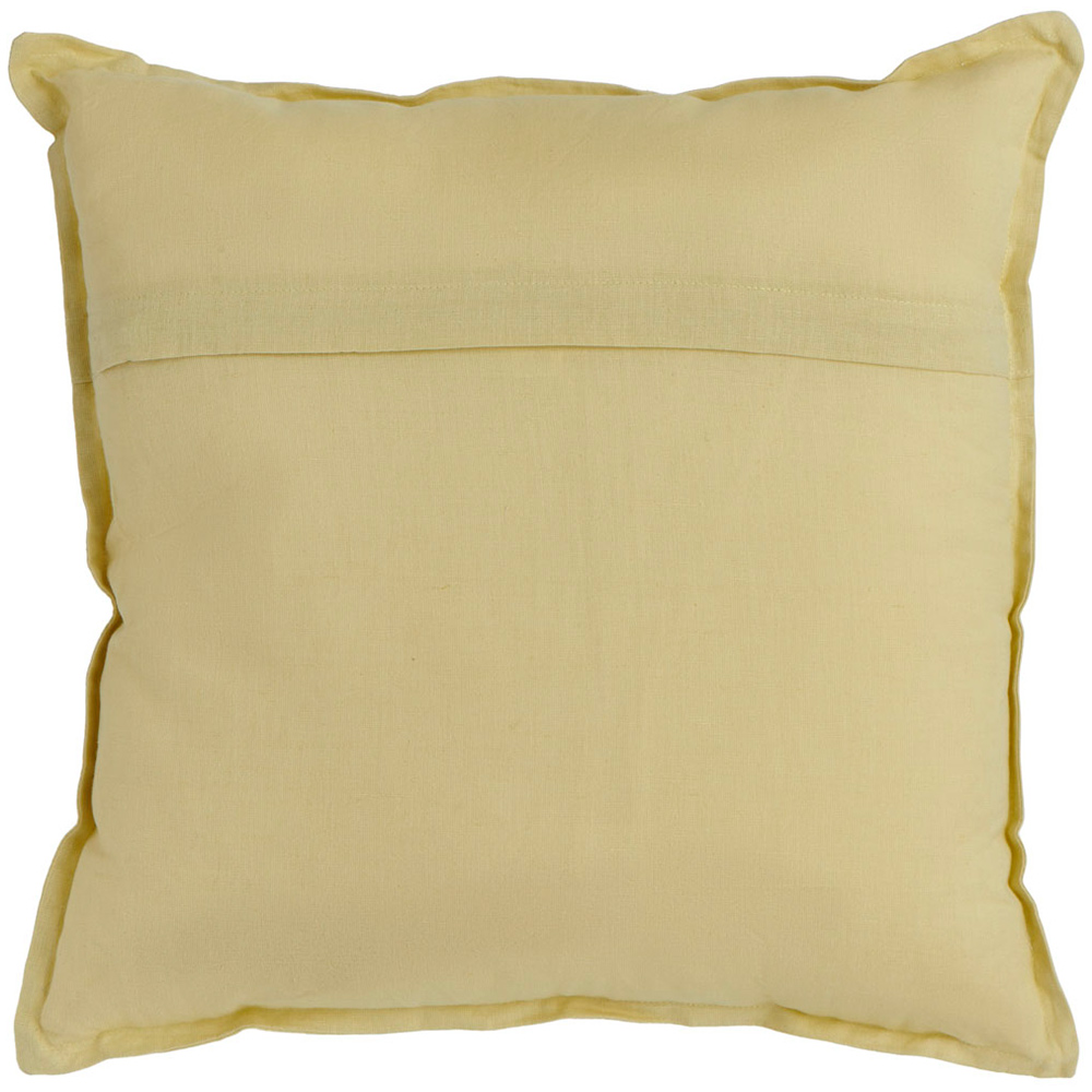 Wilko Yellowwashed Linen Cushion 43 x 43cm Image 2