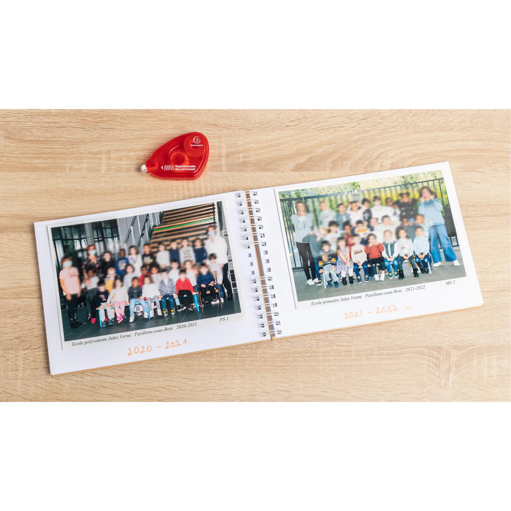 Exacompta Chestnut Brown Spiral Bound Photo Album 50 Sheet 32 x 22cm Image 7