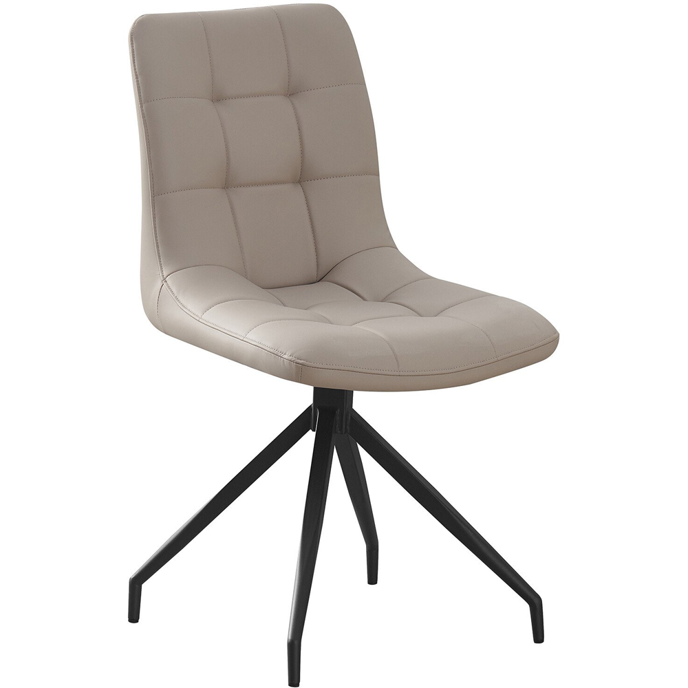 Pair of Elora Dining Chairs - Cream Image 2