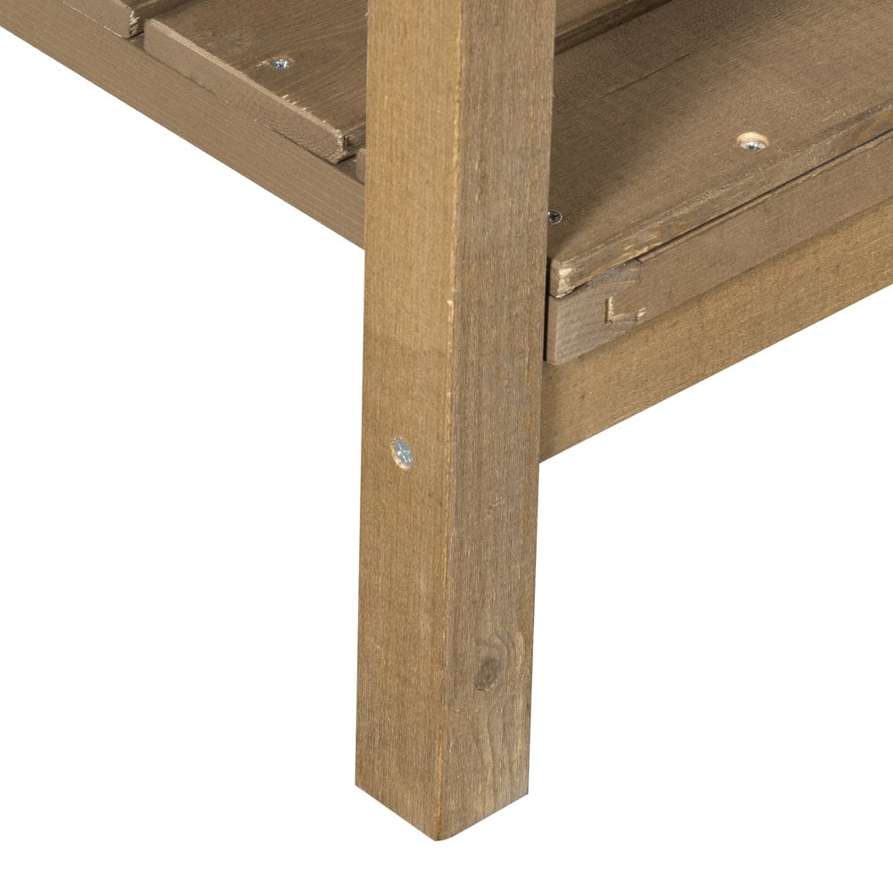 Outsunny Wooden Herb Raised Planter Bed Image 4