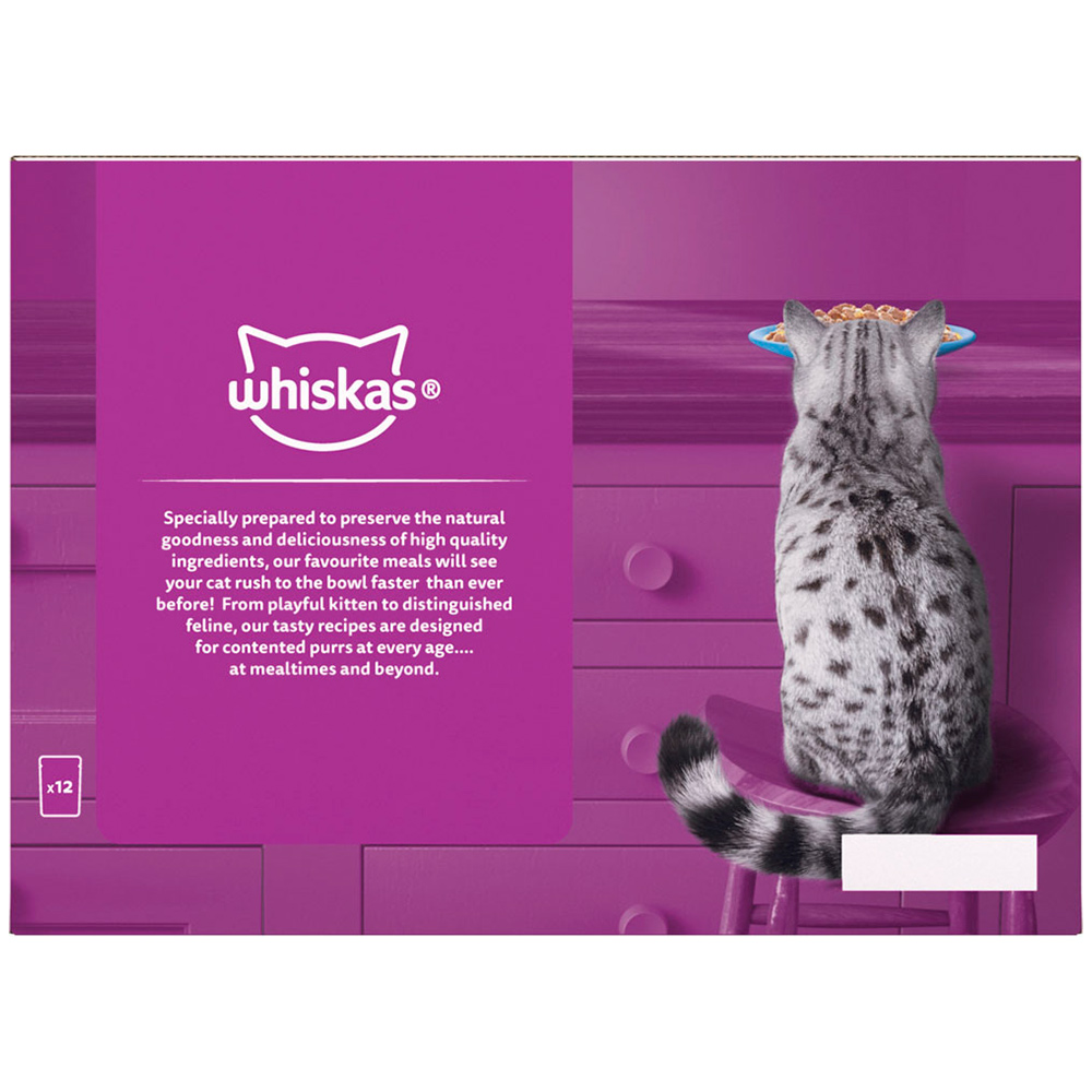 Whiskas Senior Fish Selection in Jelly Wet Cat Food Pouches 12 x 85g Image 5