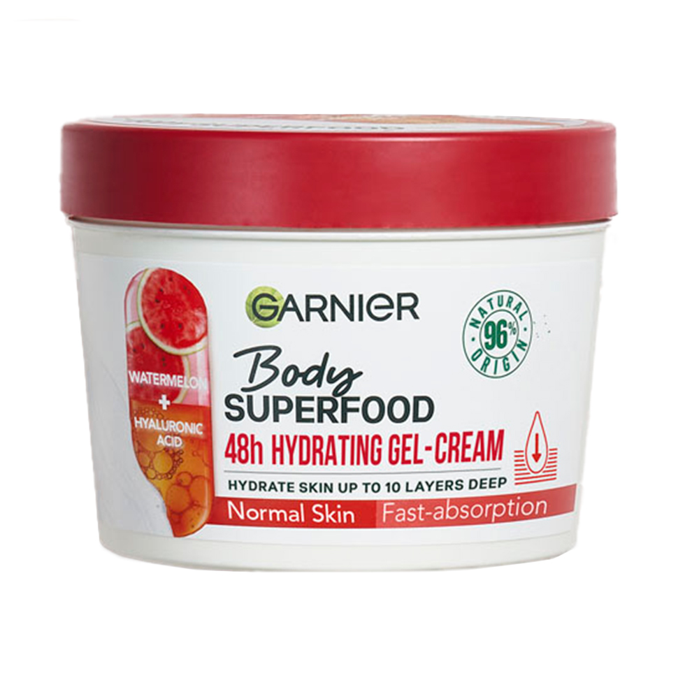 Garnier Body Superfood Hydrating Gel-Cream with Watermelon 380ml Image 2