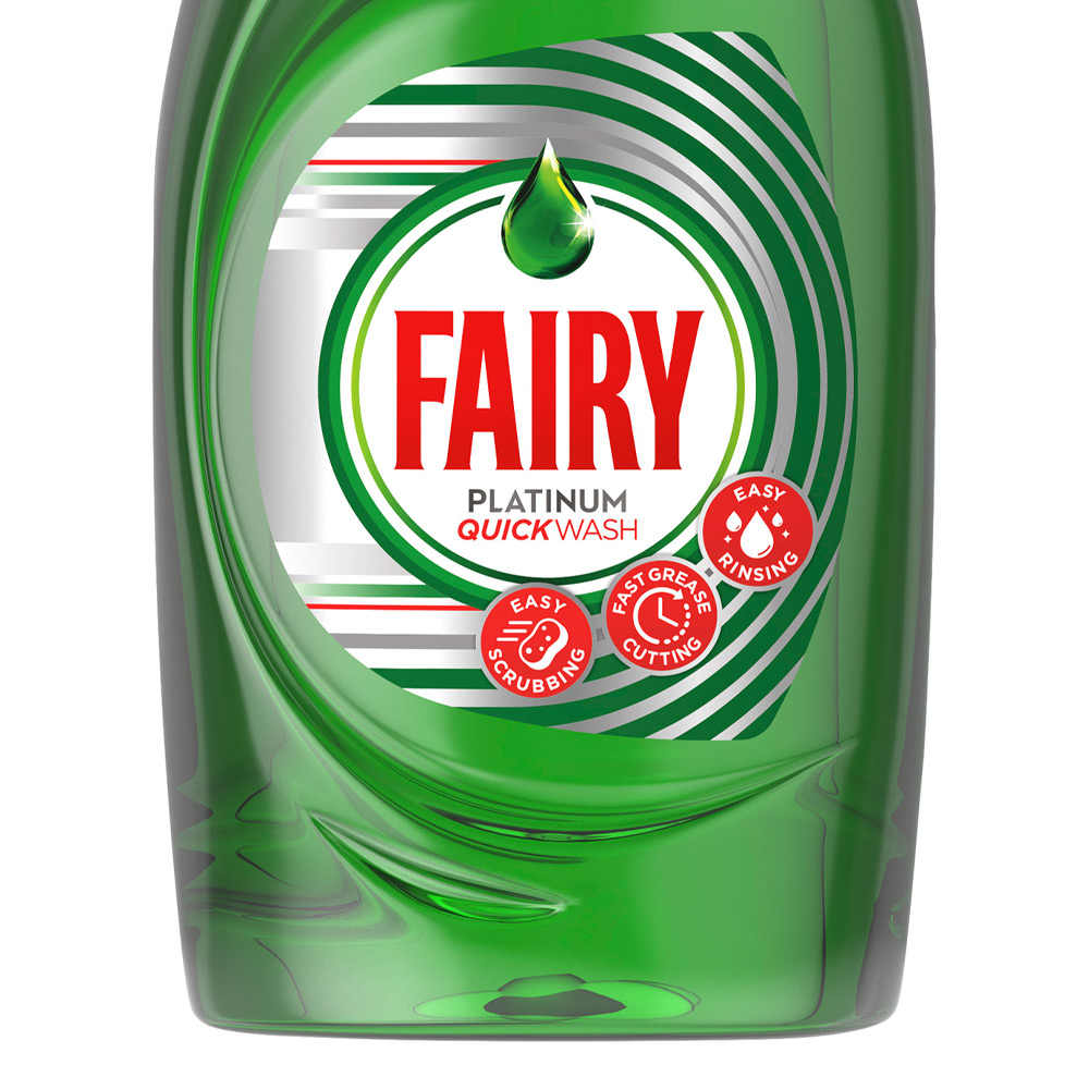Fairy Platinum Original Washing Up Liquid 870ml   Image 3