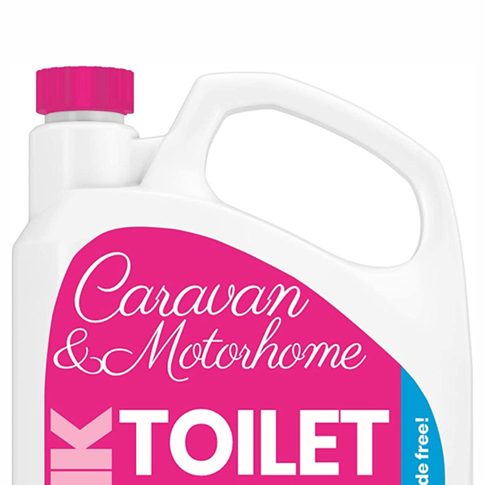 Pro-Kleen Caravan & Motorhome Pink Toilet Rinse 2L Image 2