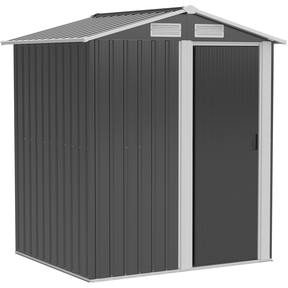 Outsunny 5 x 4.3ft Sliding Door Tool Storage Shed Image 1