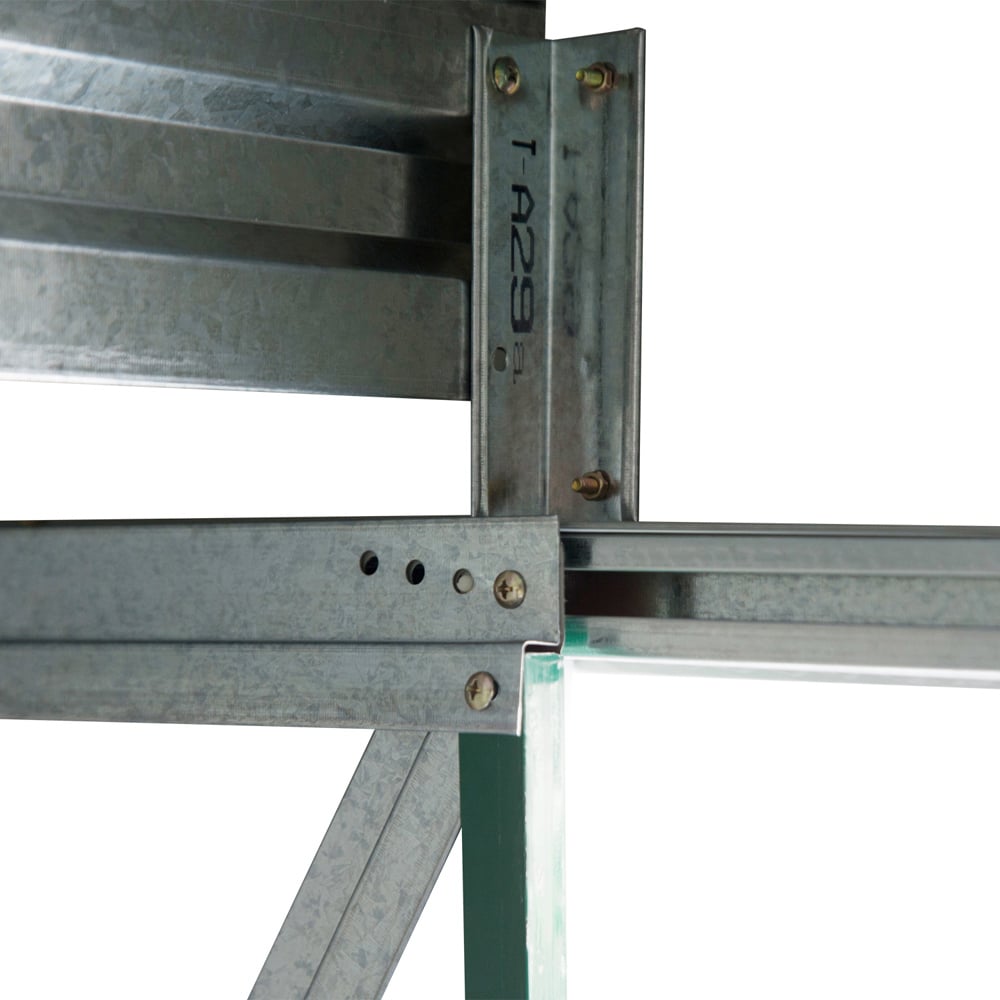 Outsunny Metal 7x4ft Garden Shed Image 4