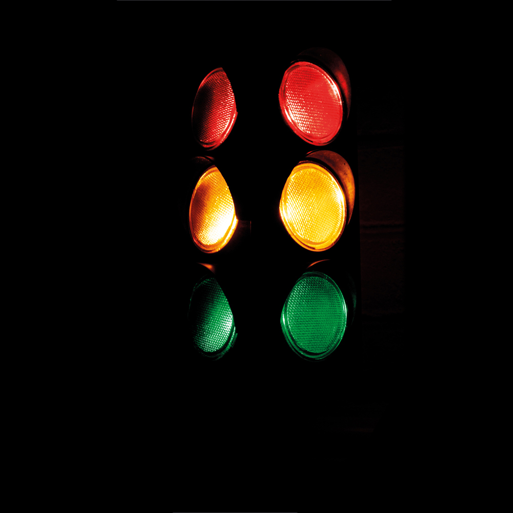 Cheetah Black Party Traffic Light With 8 Programmes Image 2