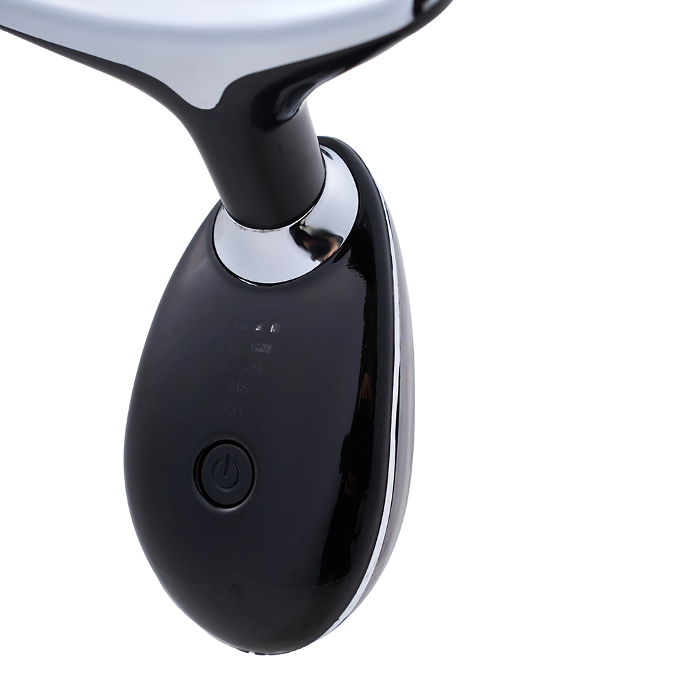 Living and Home 3-in-1 Black Face and Neck Sculpting Tool with Tri-Light Therapy 2.5W Image 4