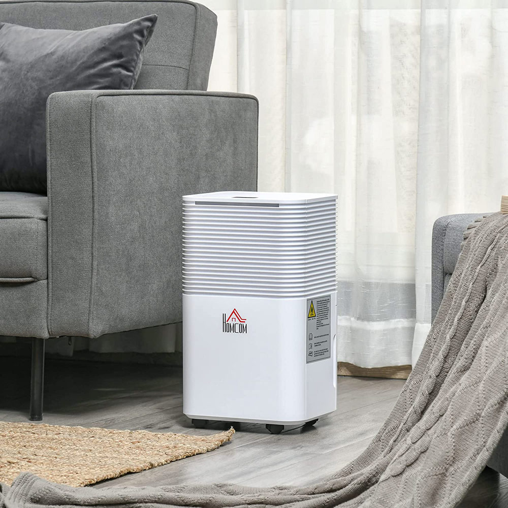 Homcom 12L/Day 2000ml Portable Quiet Dehumidifer Image 5