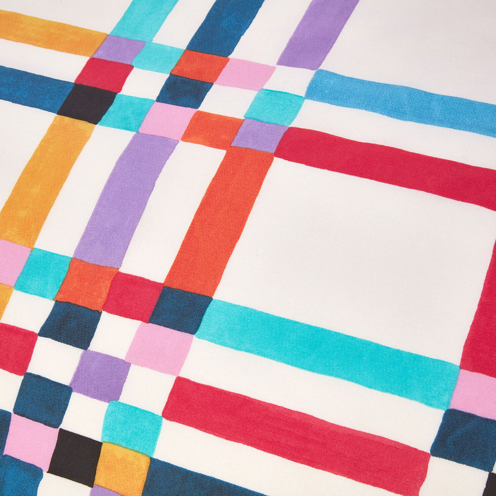 Tate Check Duvet Set Double Image 5