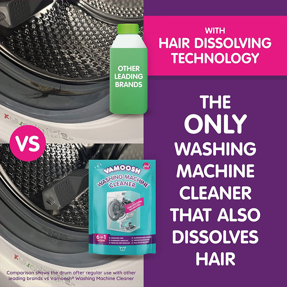 Vamoosh 6 in 1 Washing Machine Cleaner Image 4