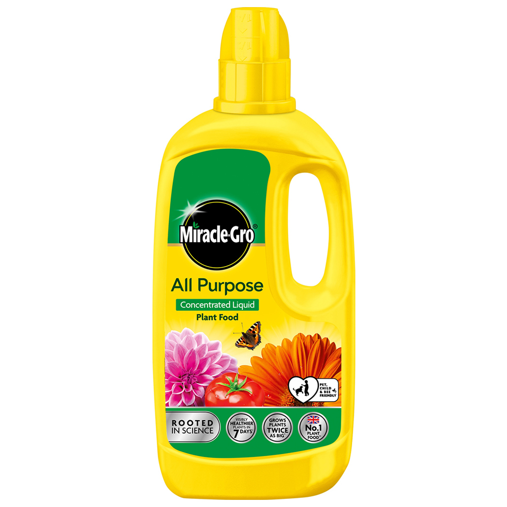 Miracle Gro All Purpose Concentrated Liquid Plant Food 800ml Image 1