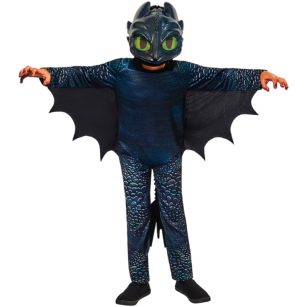 How to Train Your Dragon Kids Toothless Costume 7-8 Years Image 4
