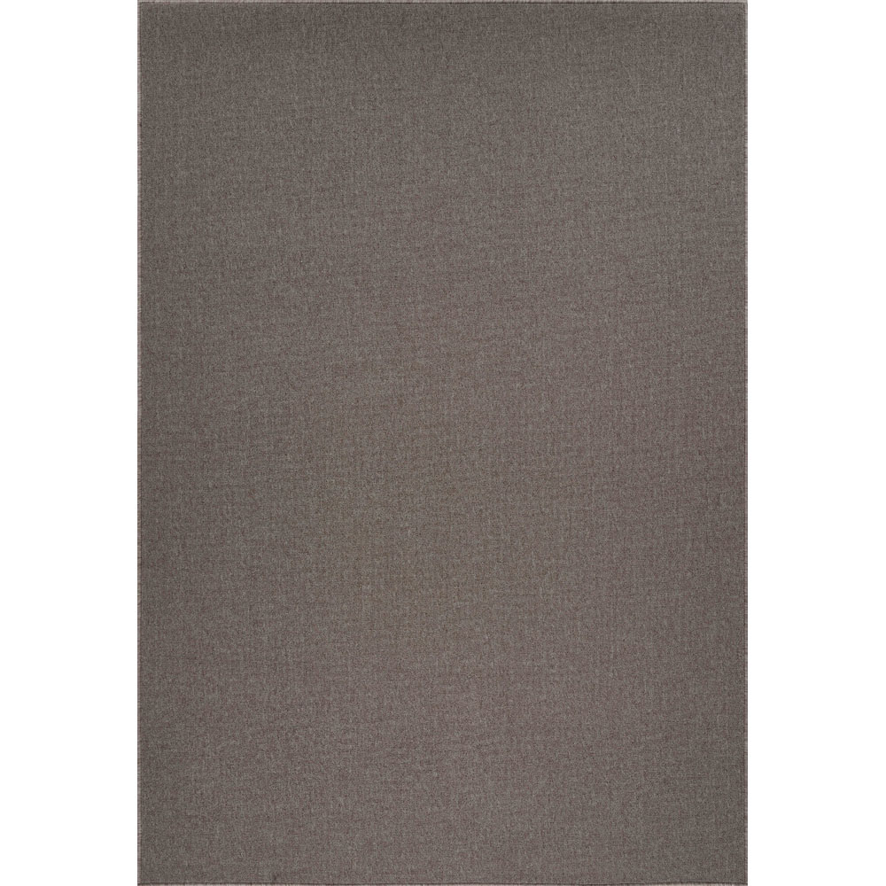 Desire Rugs Simple Dark Beige Low Pile Felt Backing Tufted Rug 290 x 200cm Image 1