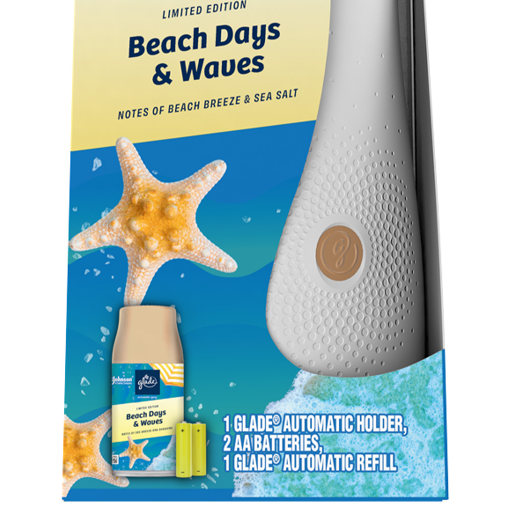 Glade Beach Days and Waves Automatic Spray Holder 269ml Image 4
