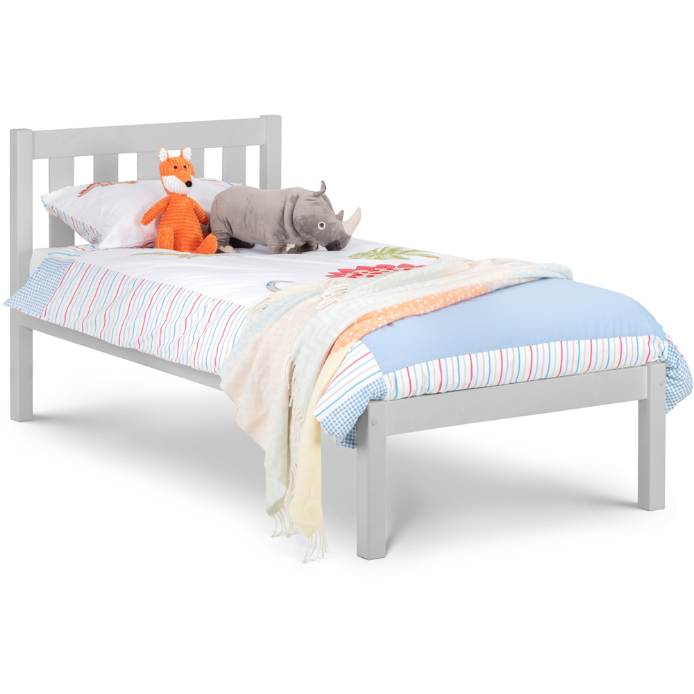 Julian Bowen Luna Single Dove Grey Bed Image 8