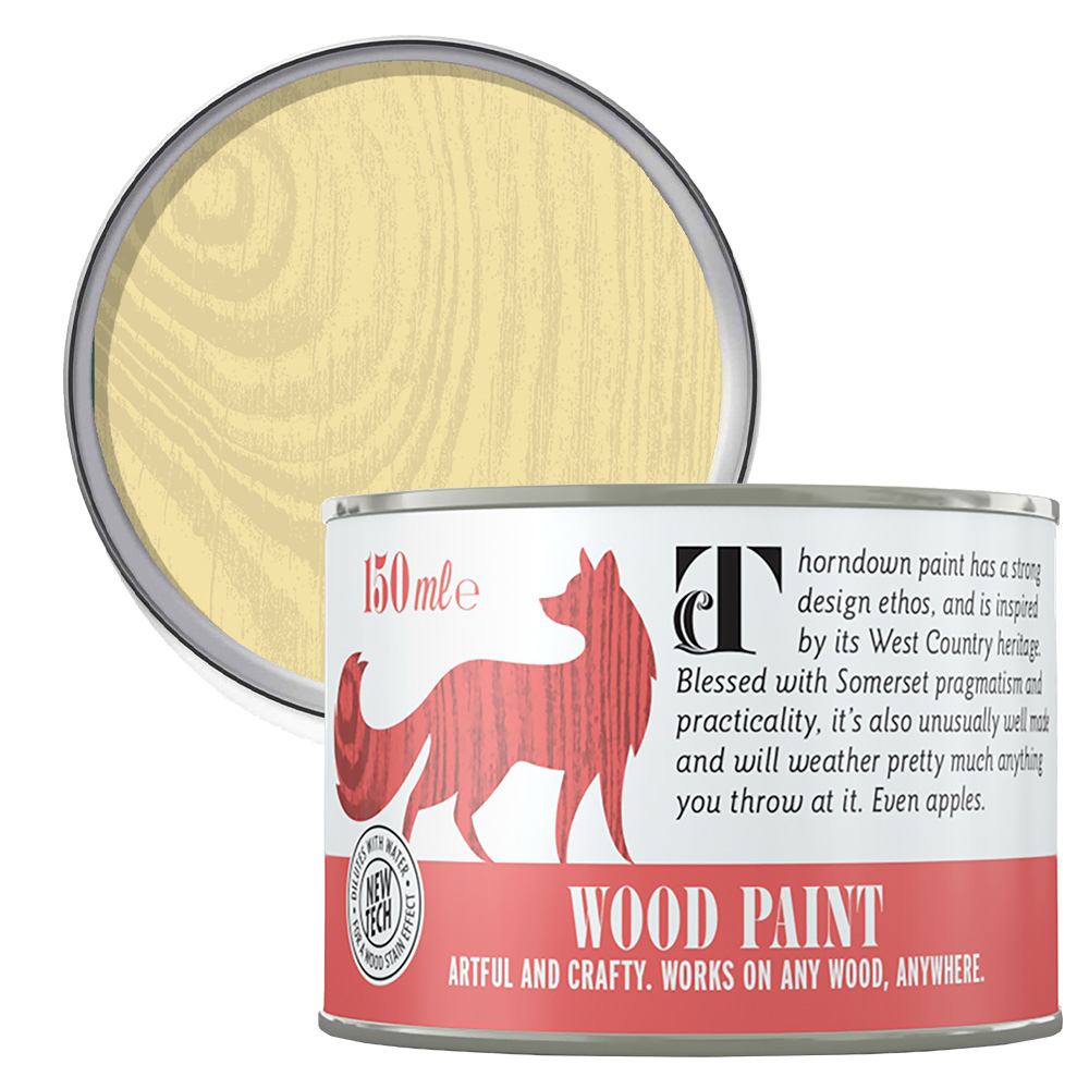 Thorndown Bath Cream Satin Wood Paint 150ml Image 1