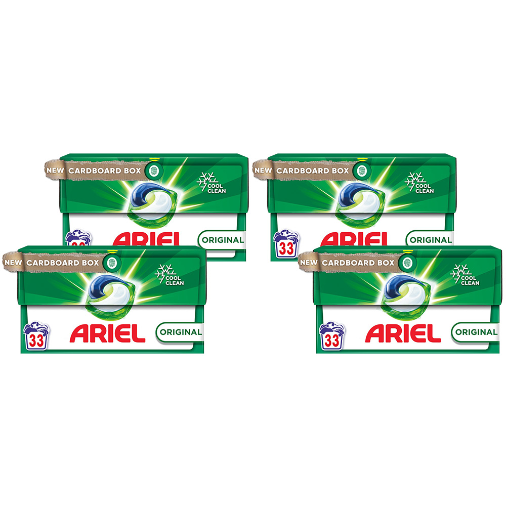 Ariel All in 1 Original Pods 33 Washes Case of 4 Image 1