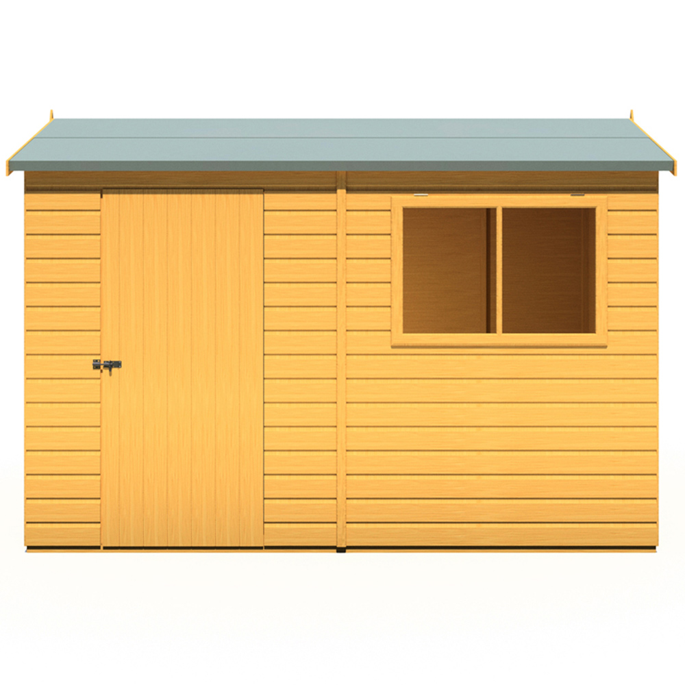 Shire Lewis 10 x 6ft Style D Reverse Apex Shed Image 4