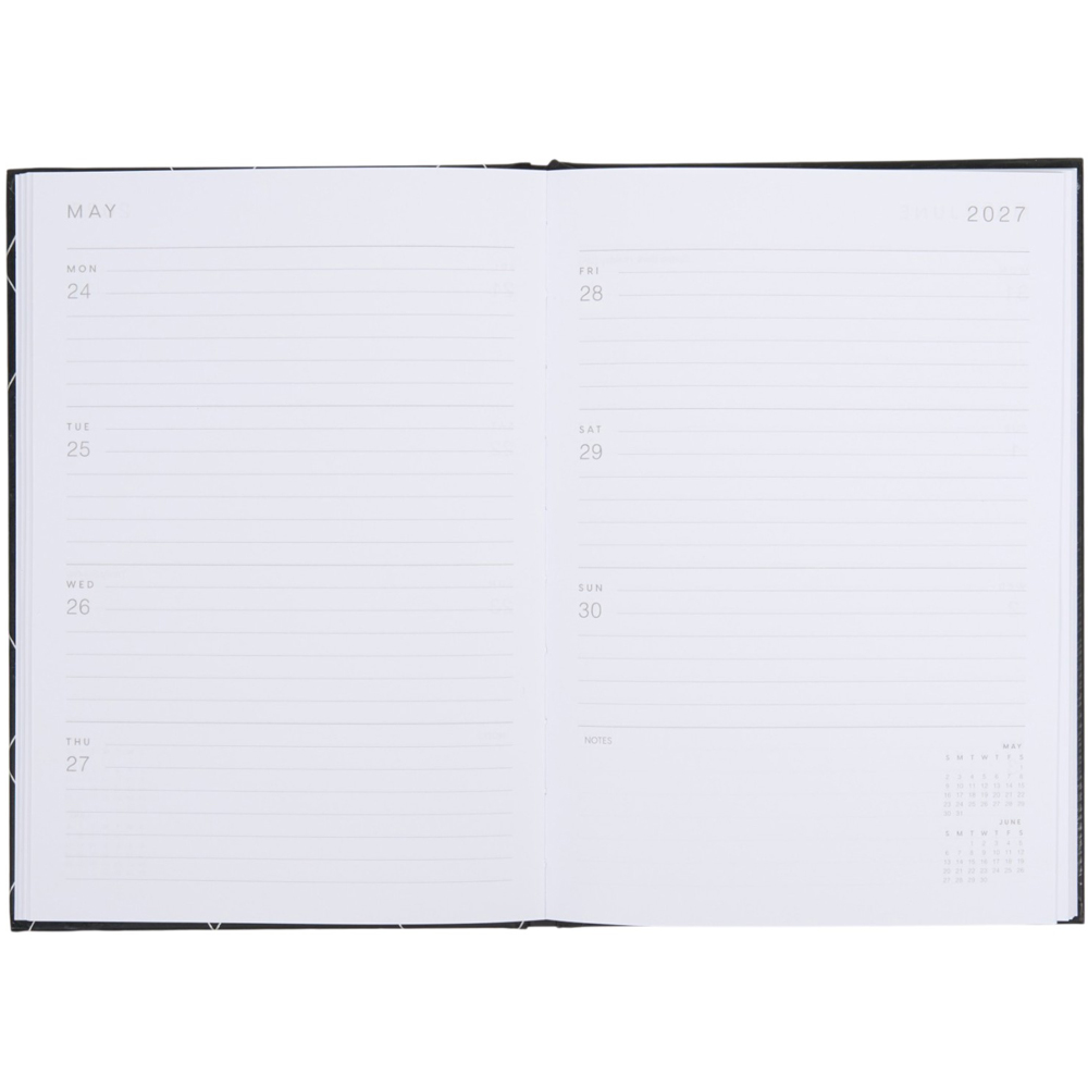 2027 A5 Foiled Geometric Diary Image 7