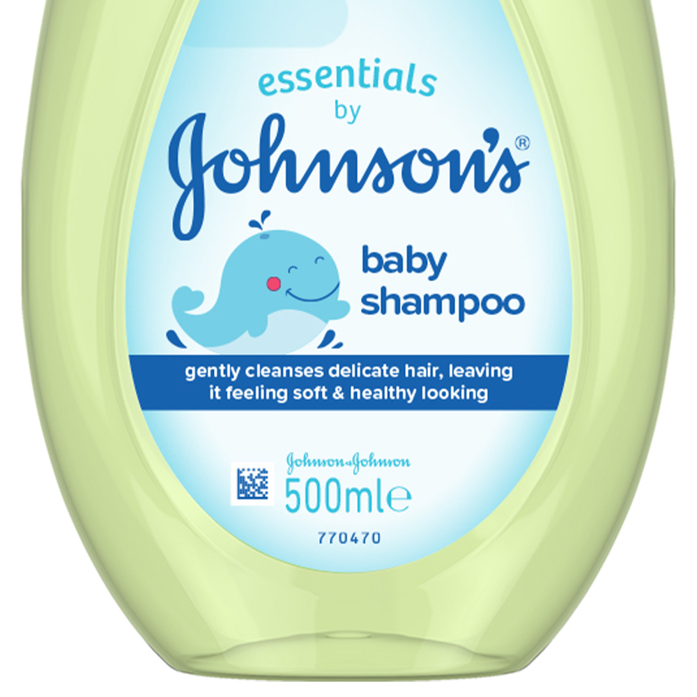 Johnsons and Johnsons Baby Shampoo 500ml Image 3