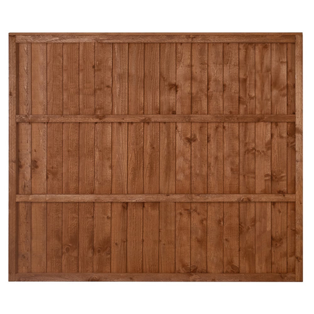 Forest Garden 6 x 5ft Closeboard Fence Panel Image 5