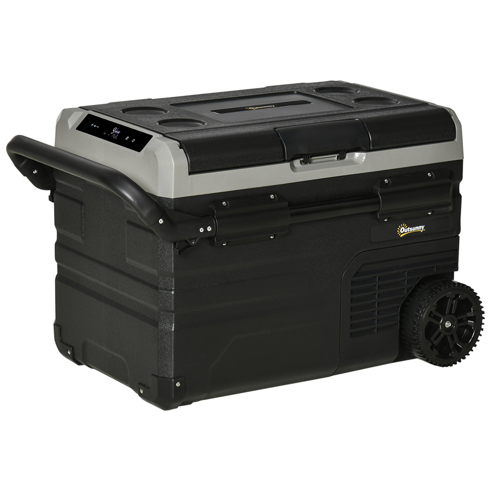 Outsunny Black Cooler Box 40L Image 1