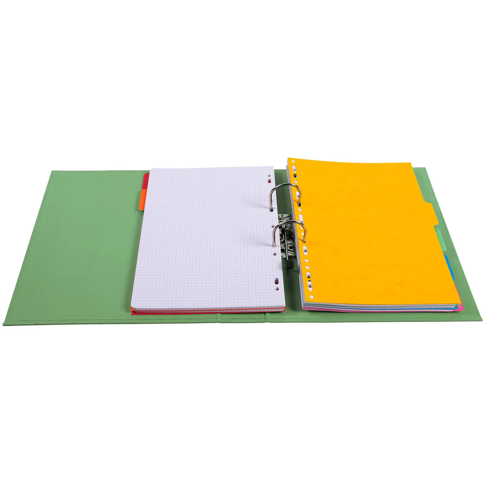 Exacompta PremTouch A4 Anise Green PVC Lever Arch File 10 Pack Image 3