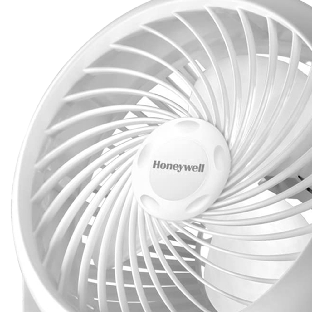 Honeywell White HT904 Turbo Force 3 Speed Desk Fan Image 3