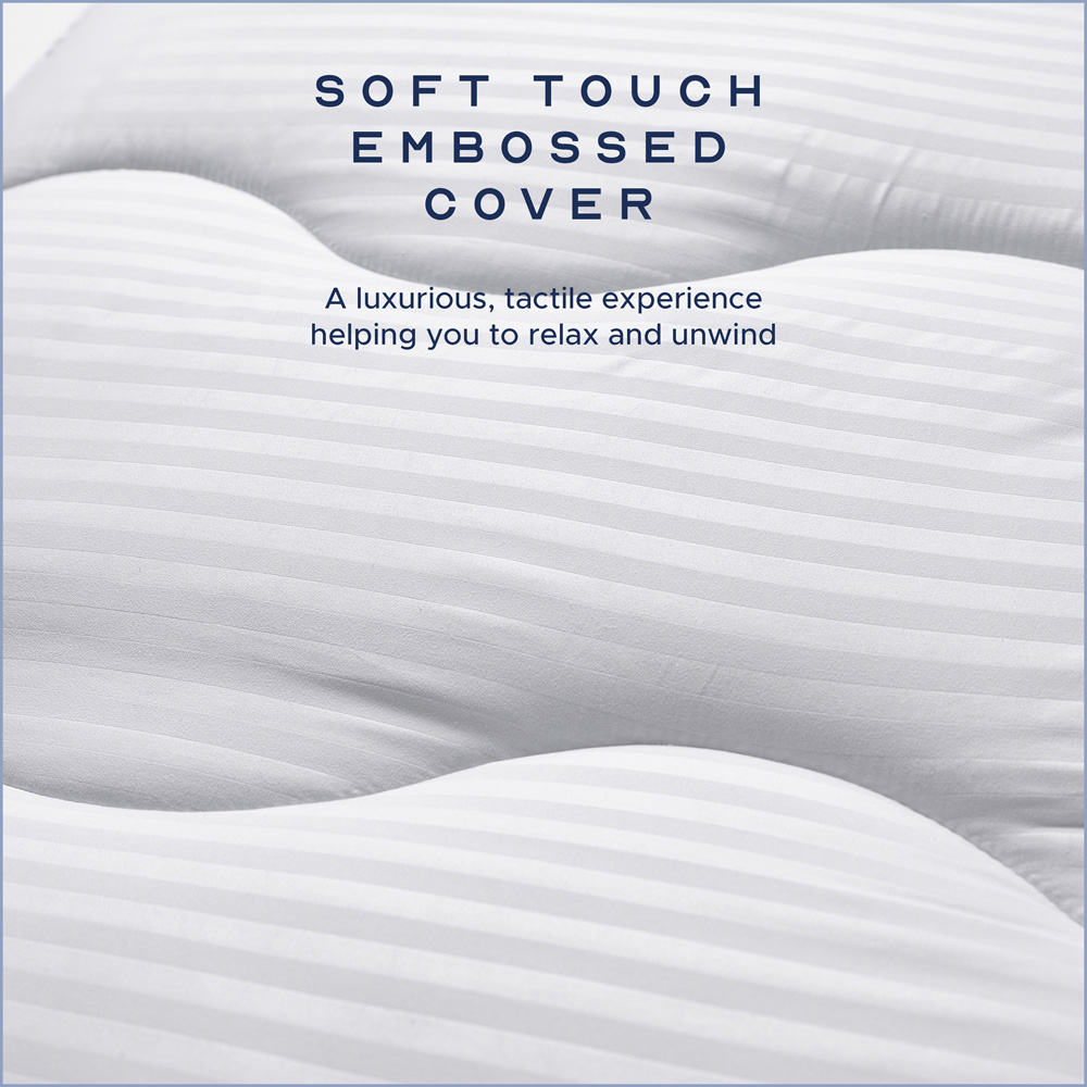 Snuggledown Double Scandinavian Hollowfibre Mattress Topper Image 5