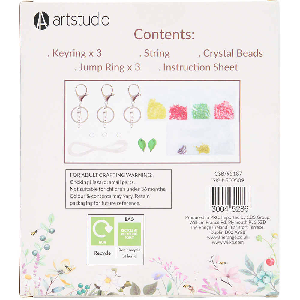 Make Your Own Fruit Bead Keyrings Kit Image 3