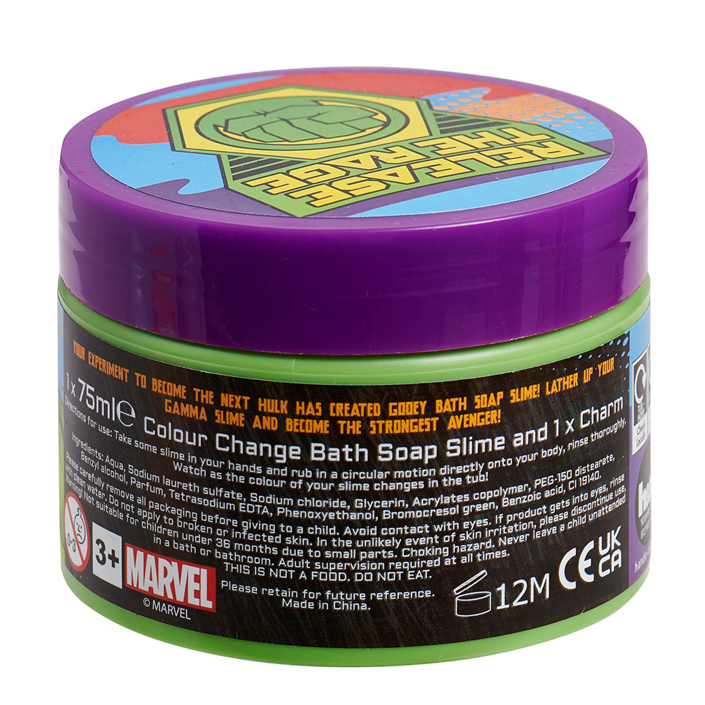 Avengers Hulk Smash Bath Soap Slime Image 3