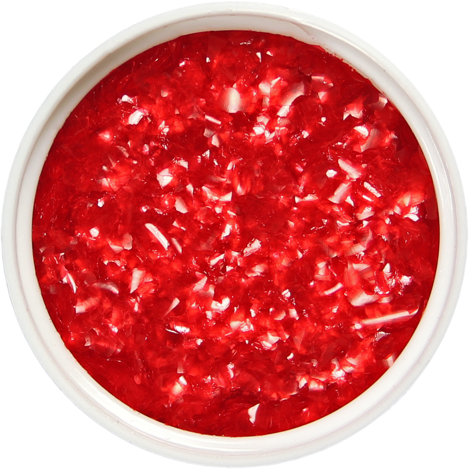 Edible Glitter Flakes - Red Image 2