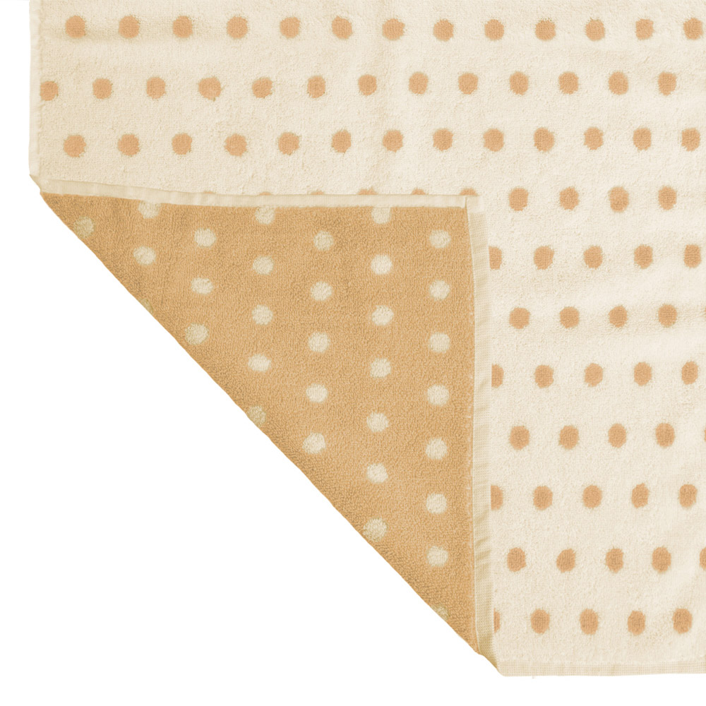 Allure Bath Fashions Cotton Stone Polka Dot Bath Towel Image 2