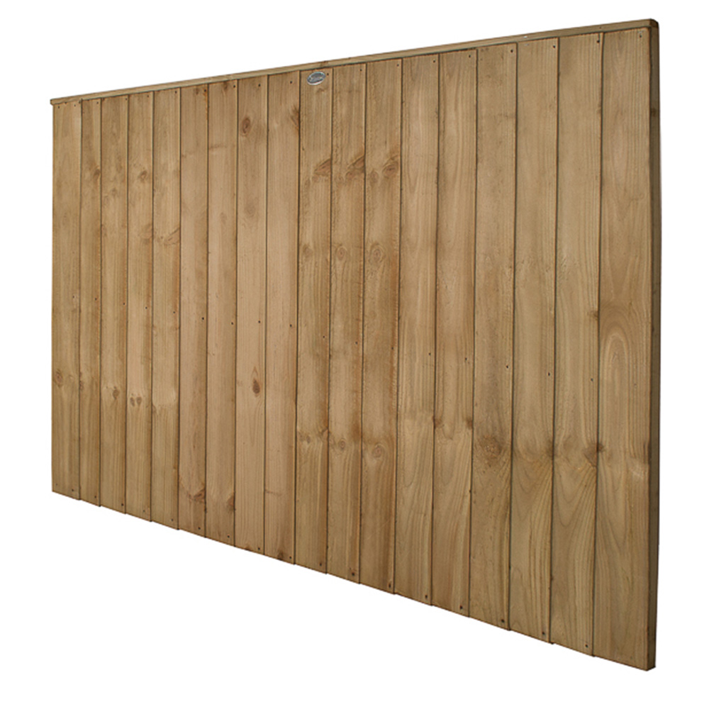 Forest Garden 6 x 4ft Closeboard Fence Panel Image 2