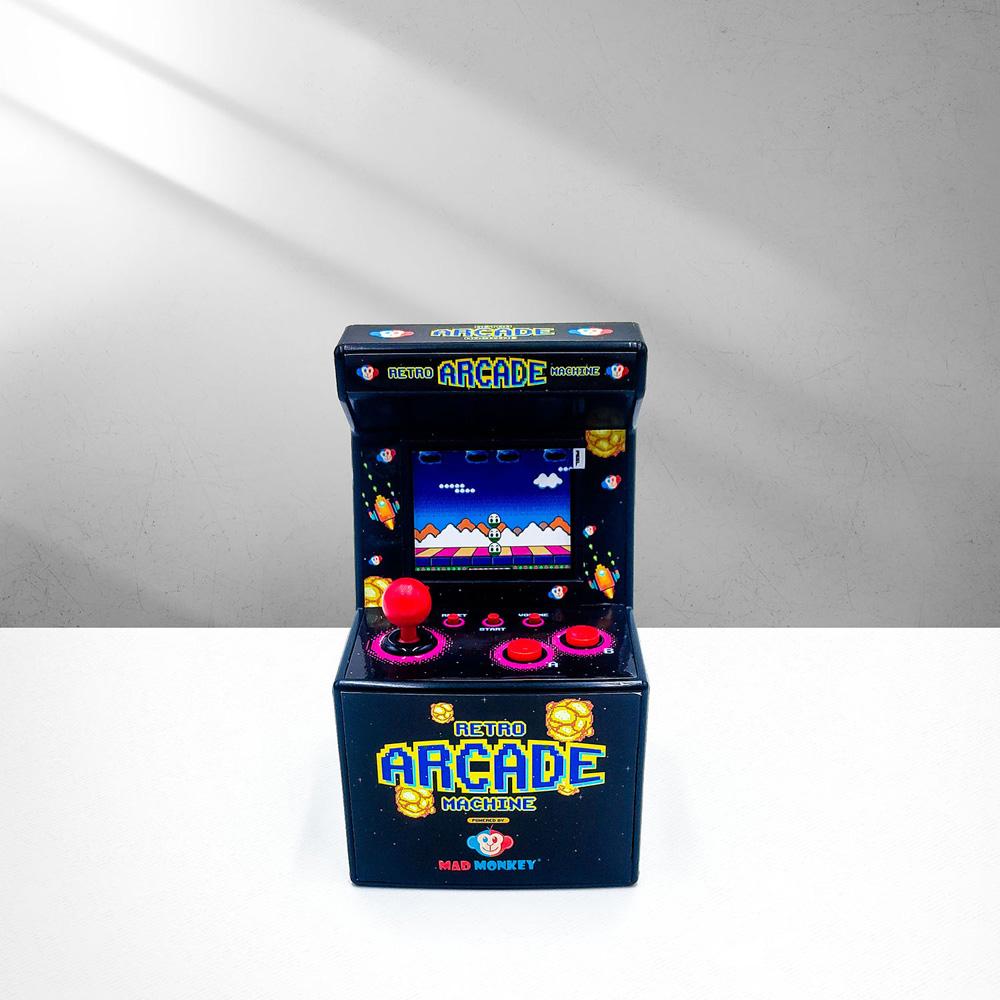 Mad Monkey 8-Bit Retro Mini Arcade Machine with 240 Games Image 5