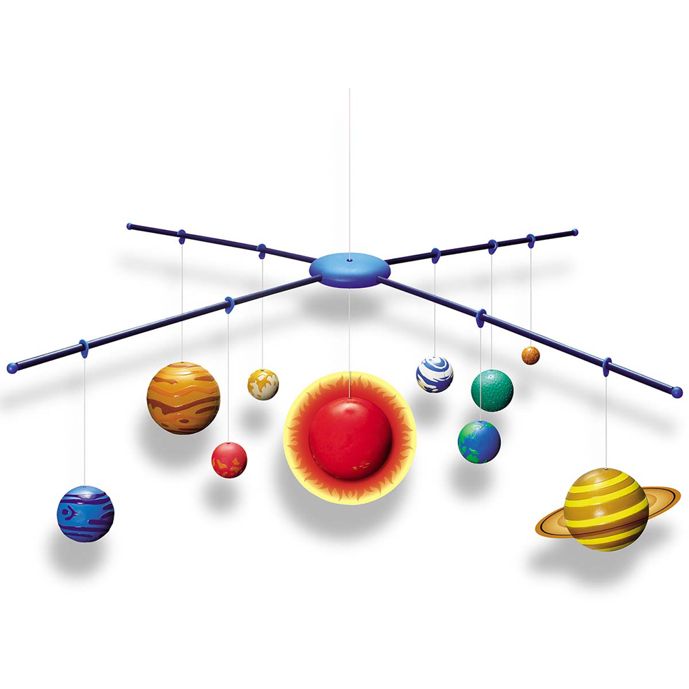 4M 3D Solar System Mobile Making Kit Image 3