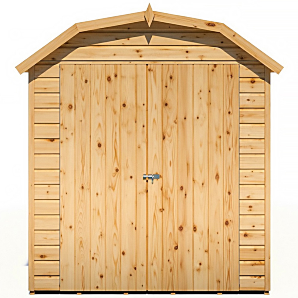 Shire Barn 12 x 6ft Double Door Shiplap Apex Garden Shed Image 5