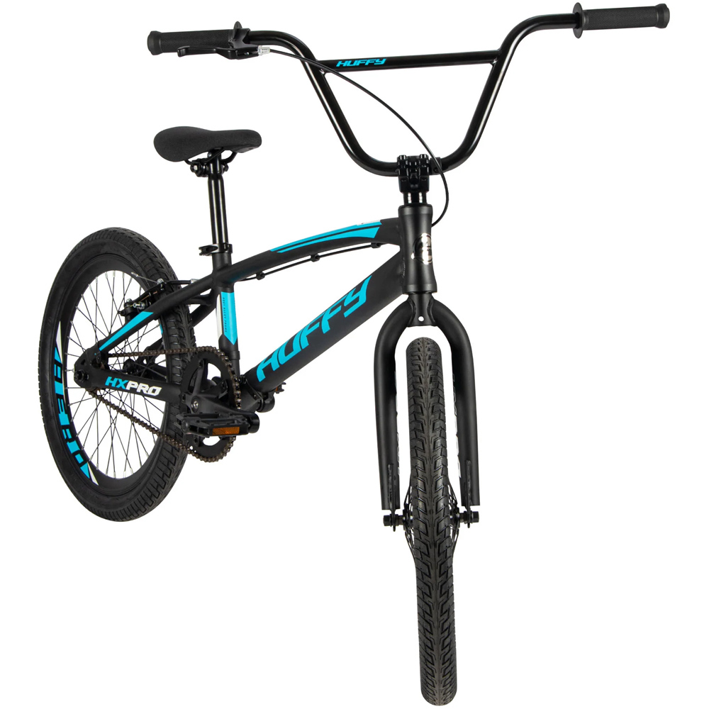 HUFFY HX Pro Racer 20-inch Aluminium Black and Blue BMX Race Bike Image 3
