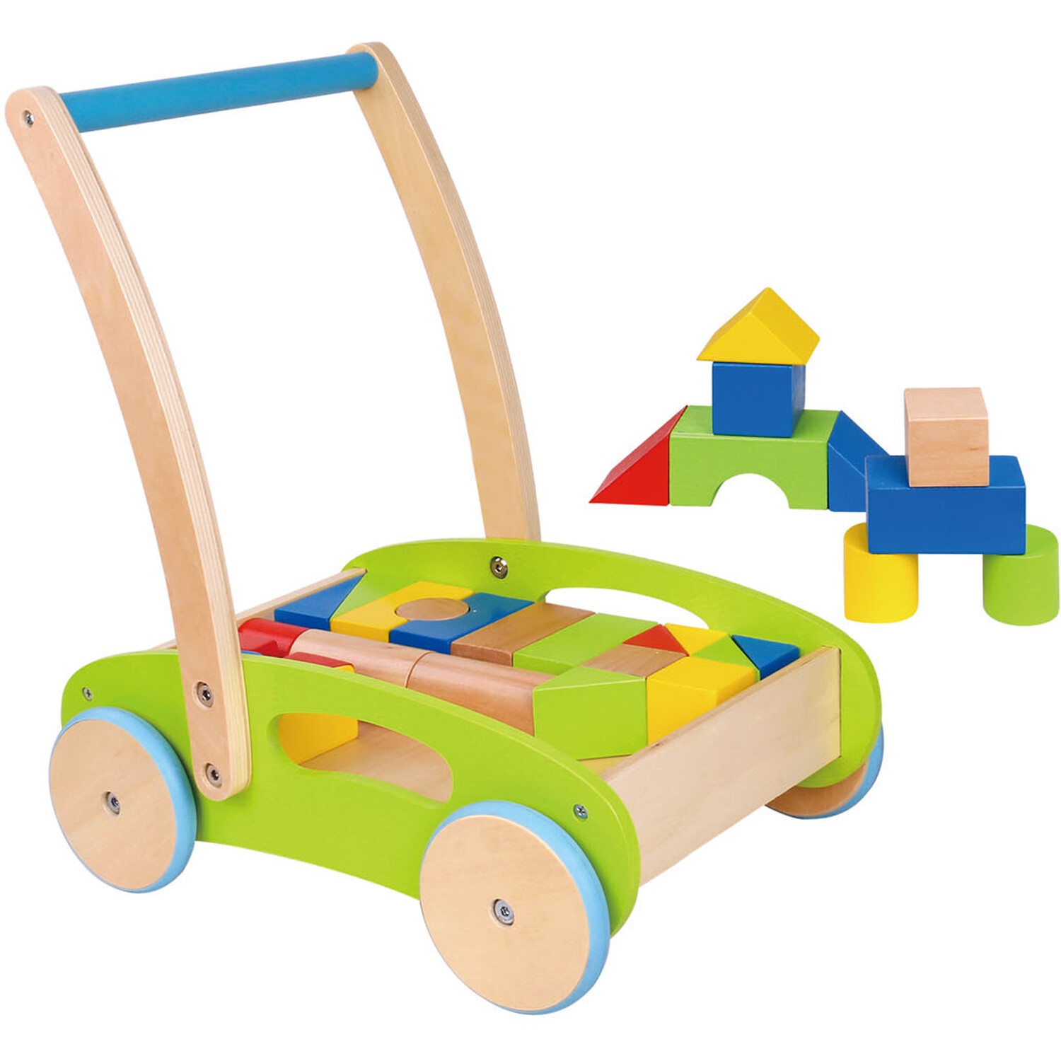 Wooden Baby Walker Image 1